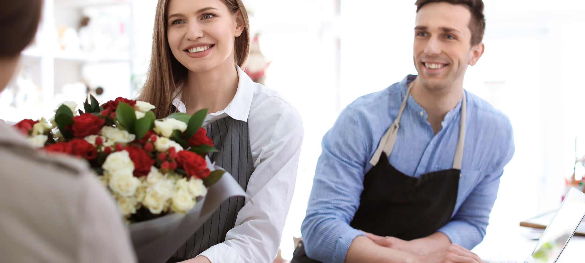 Mixed flower bouquets arrangements